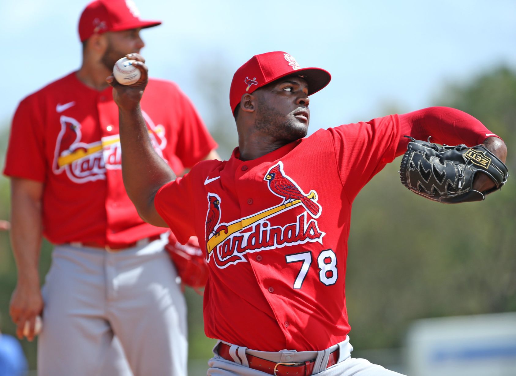 First official workout of Cardinals spring training
